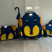 set zaino + valigie samsonite per bambini