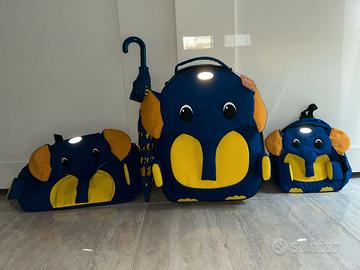 set zaino + valigie samsonite per bambini