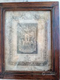 Riproduzione di un'icona mariana