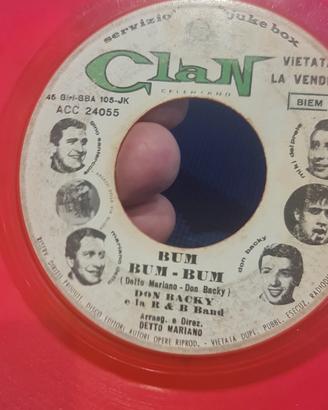 Don Backy  e Band Disco 45giri  anno 67