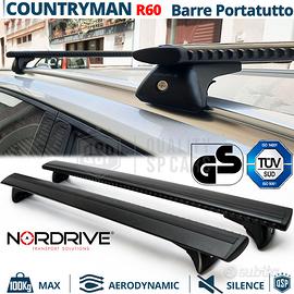 Barre Tetto per Mini Countryman R60 Alluminio Nero