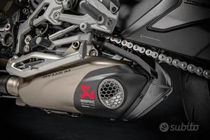 Silenziatore Akrapovic Omologato per Ducati V4/SF
