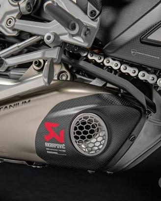 Silenziatore Akrapovic Omologato per Ducati V4/SF