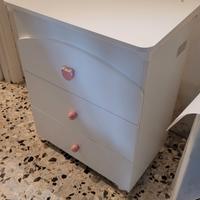 Fasciatoio  con cassettiera 
