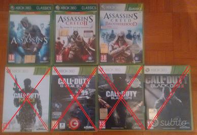 Giochi XBox 360 originali completi di tutto (in ot