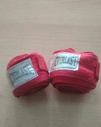 Coppia di fasce da boxe Everlast
