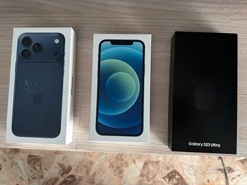 iPhone 17 Pro Max, iPhone 12, Samsung Galaxy S23Ul