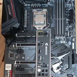 Z370 Gigabyte Ultra  Gaming + i7 8700k 6 core