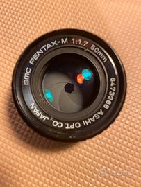 Obiettivo pentax 50mm d.1.7