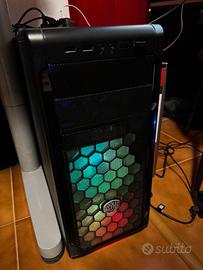 PC + Monitor curvo FHD - 16GB RAM - 3.50 GHz