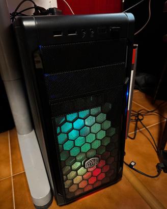 PC + Monitor curvo FHD - 16GB RAM - 3.50 GHz