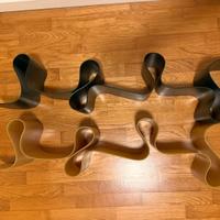 due mensole lovely rita marca kartell