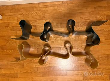 due mensole lovely rita marca kartell