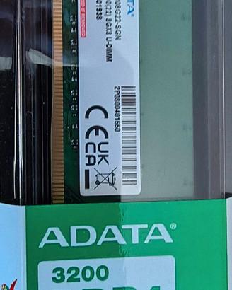 Adata Ram DDR 8GB 3200 Nuova