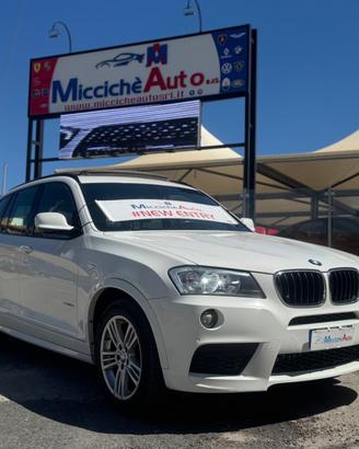 BMW X3 20D 184 CV M-SPORT FULL TETTO MANUALE