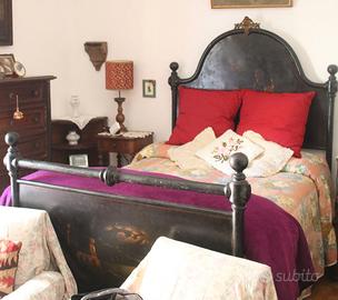 antico letto ferro