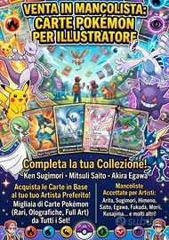 🎨Mancolista Carte Pokémon Per Artista