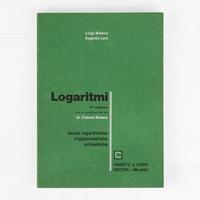 Libro Logaritmi - autori Brasca-Levi - 1969