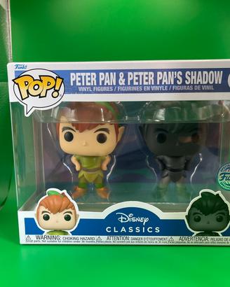 Funko pop Disney Peter Pan & Peter's Shadow