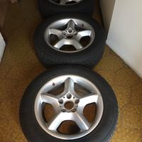 Cerchi in lega BMW 17 pollici compreso gomme