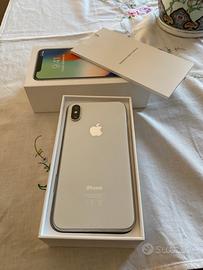 iPhone x 64 gb silver