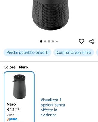 Bose Diffusore SoundLink Revolve+ II Bluetooth por