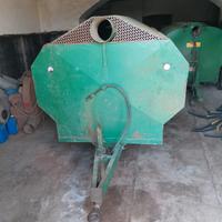 carrello per nocciole ribaltabile