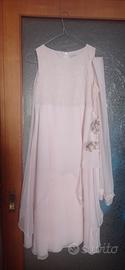 vestito da cerimonia rosa per ragazza 12-13 anni