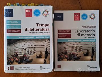 Libro D'italiano Quinta Superiore, usato. 
