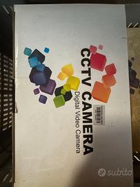 Lotto 4 telecamere videosorveglianza CCTV cablate