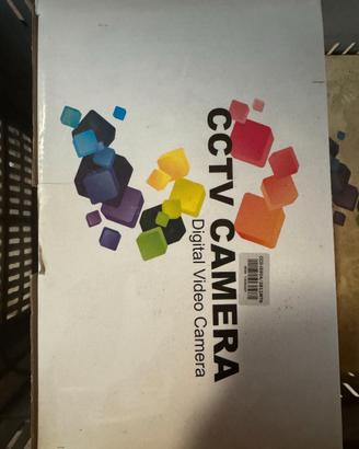 Lotto 4 telecamere videosorveglianza CCTV cablate