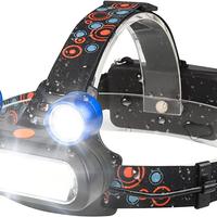 Lampada frontale LED 4 modalità 500 lm ricaricabil