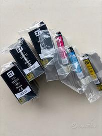 Cartucce HP 27 XL Nero+Colori compatibili