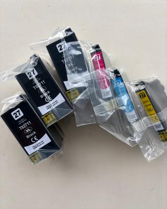 Cartucce HP 27 XL Nero+Colori compatibili