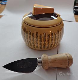 Porta formaggio in ceramica Parmigiano -Reggiano