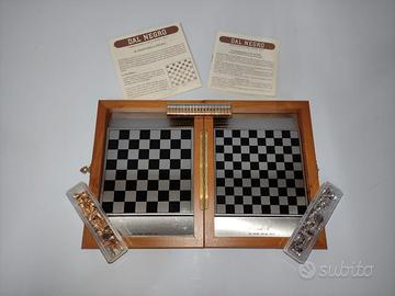 SET SCACCHI+DAMA da viaggio della DAL NEGRO