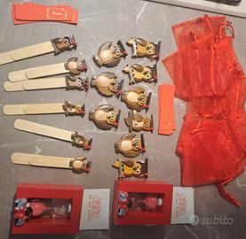 Set magneti, segna-libro e clessidre Laurea