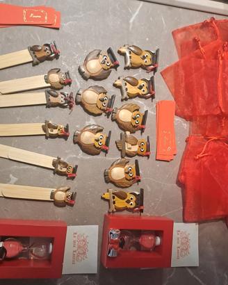 Set magneti, segna-libro e clessidre Laurea