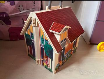 Playmobil: casa delle bambole + hotel animali