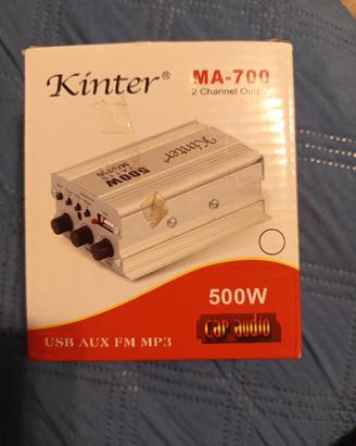 Amplificatore kinter car auto 