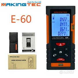 Misuratore Distanza Laser Makingtec 60 metri