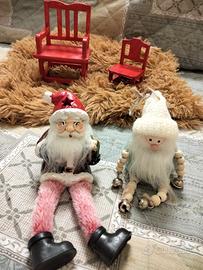 Babbo Natale ed elfo