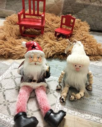 Babbo Natale ed elfo