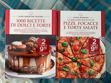 2 libri di ricette/cucina