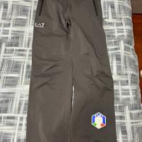 Pantalone guscio da sci Emporio Armani nazionale