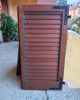 Persiane in legno Douglas  