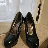 scarpe donna usate lucide 