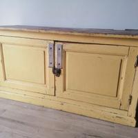 Credenza antica mobile industriale vintage legno