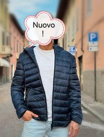 Piumino 100 grammi blu taglia XL, nuovo