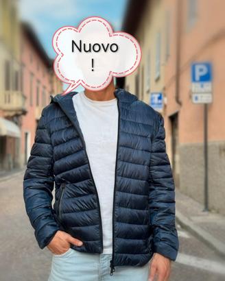 Piumino 100 grammi blu taglia XL, nuovo